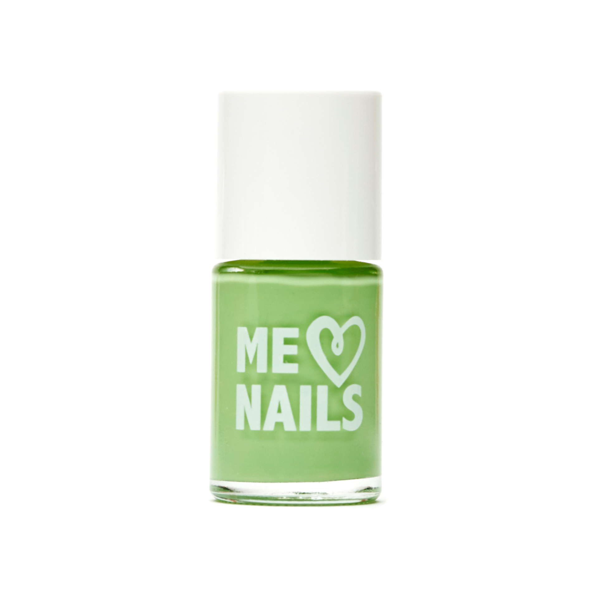 ME Nail's Key Lime Green Nail Polish created by female celebrity and YouTube star, Moriah Elizabeth.